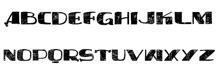 vtks syndicate Font LOWERCASE