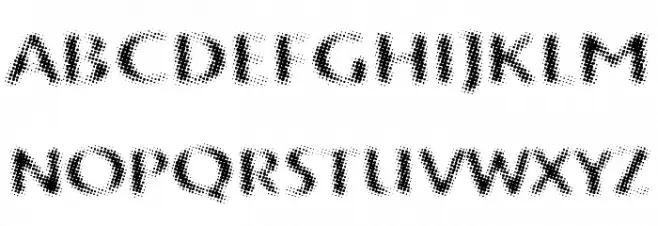 vtks trunkset フォント 大文字