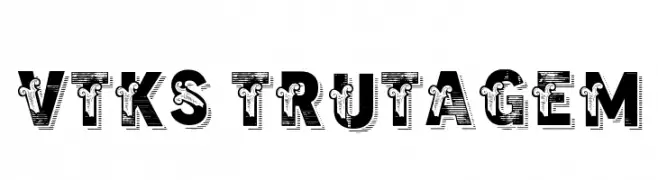 vtks trutagem  font caratteri gratis
