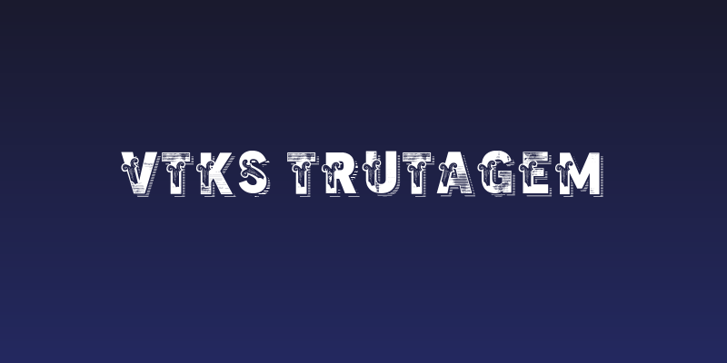 vtks trutagem Social Header