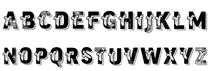 vtks trutagem Font LOWERCASE