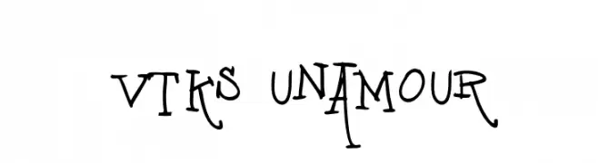 vtks unamour  Descarca Fonturi Gratis