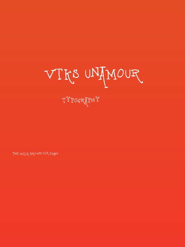 vtks unamour Poster