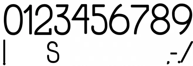 vtks unidade bold Font OTHER CHARS