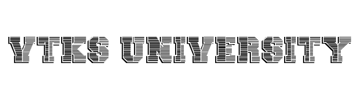 vtks university  Free Fonts Download