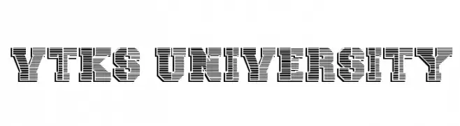 vtks university  Frei Schriftart Herunterladen