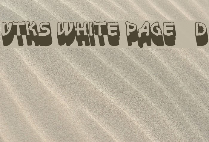 vtks white page 3d Example 1
