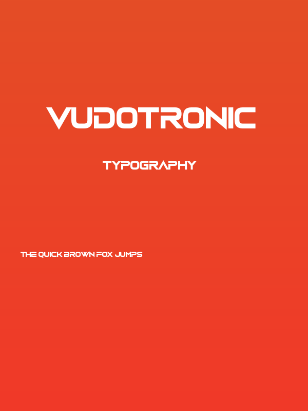 Vudotronic Poster