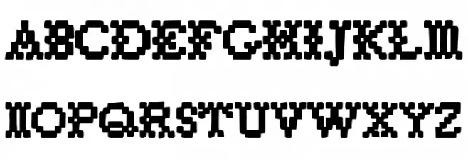 Vuelta De Campana Schriftart Groß