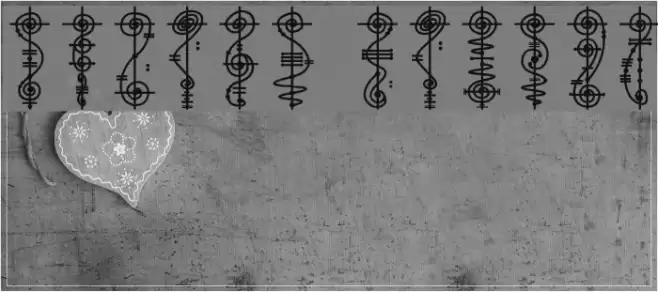Vulcan Script フォント examples
