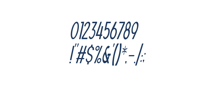 Vuldo Italic Other Characters