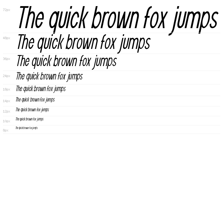 Vuldo Italic Waterfall