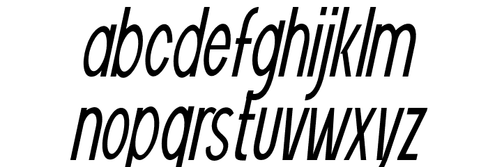 Vuldo Italic Font LOWERCASE
