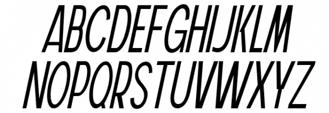 Vuldo Italic Fonte MAIÚSCULAS