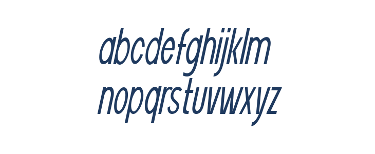 Vuldo Italic Lowercase