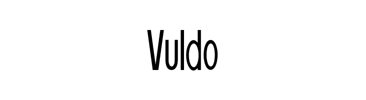 Vuldo  フリーフォントのダウンロード