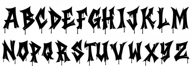 Vuldra Drip Drip 字体 小写