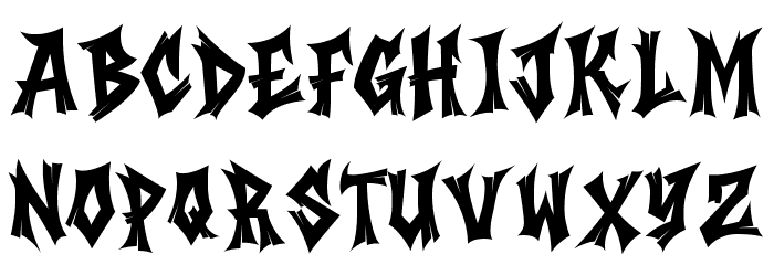 Vuldra フォント 大文字