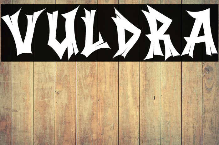 Vuldra フォント examples