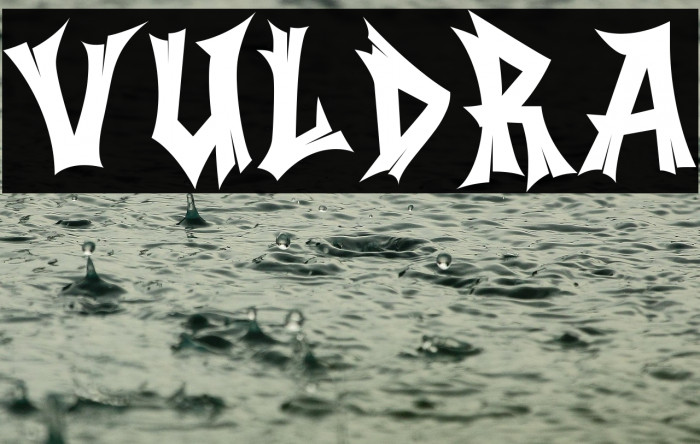 Vuldra フォント examples