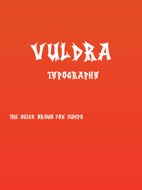 Vuldra Poster