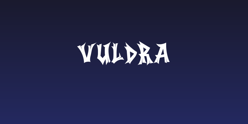Vuldra Social Header
