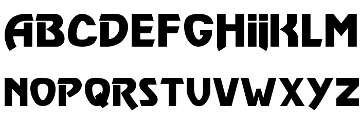 Vulgar Display Regular Font LOWERCASE