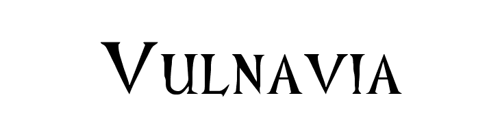 Vulnavia  Frei Schriftart Herunterladen