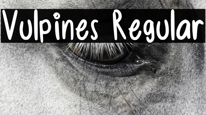 Vulpines Regular Example 3
