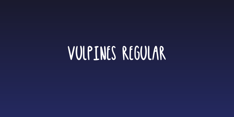 Vulpines Regular Social Header