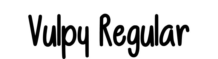 Vulpy Regular  font caratteri gratis