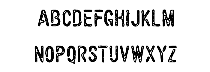 Vulturemotor Demo Font LOWERCASE