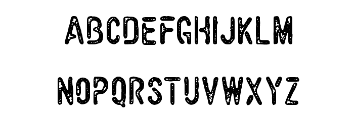 VulturemotorDemo Font LOWERCASE