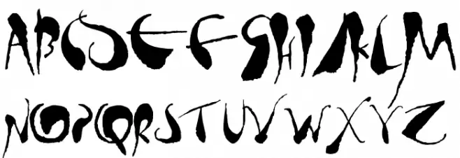 Vurt Schriftart Groß