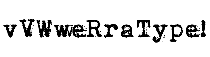 vVWweRraType! Font