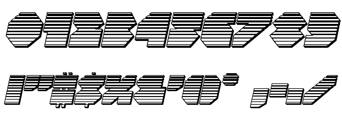 VX Rocket Chrome Italic फ़ॉन्ट अन्य घर का काम