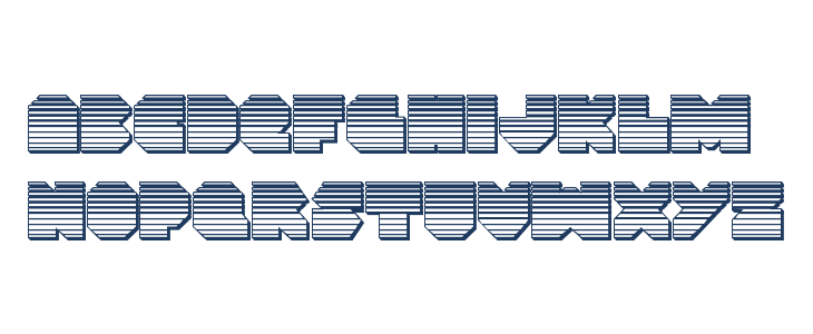 VX Rocket Chrome Regular Lowercase