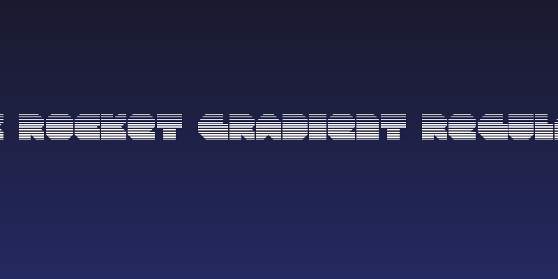 VX Rocket Gradient Regular Social Header