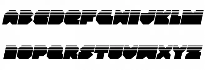 VX Rocket Halftone Italic Fonte MAIÚSCULAS