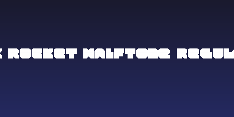 VX Rocket Halftone Regular Social Header