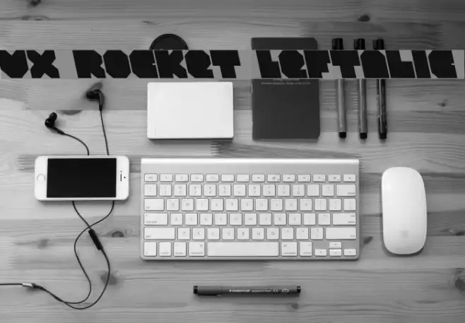 VX Rocket Leftalic Font examples