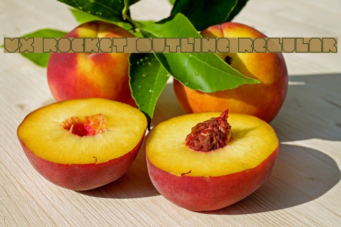 VX Rocket Outline Regular Example 2