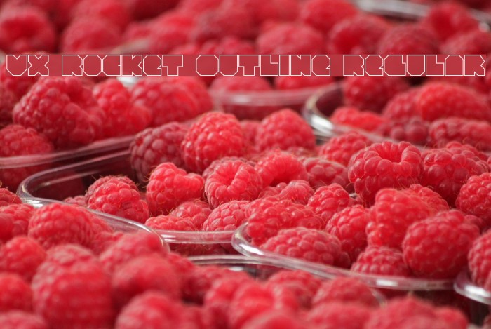 VX Rocket Outline Regular Example 3