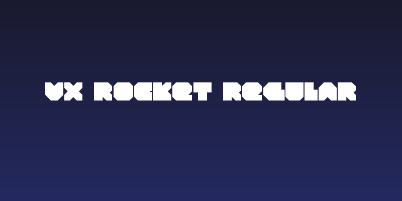 VX Rocket Regular Social Header