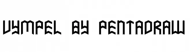 Vympel by PentaDraw  Frei Schriftart Herunterladen
