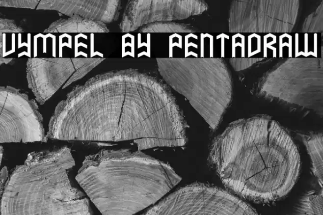 Vympel by PentaDraw Font examples