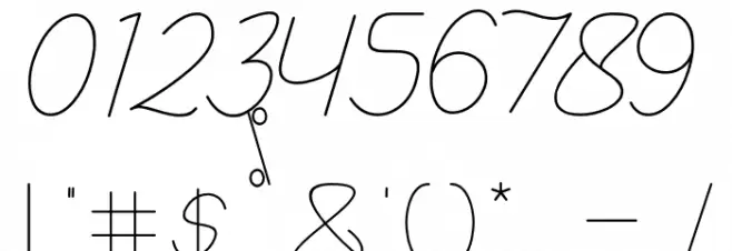 Vyodra Font OTHER CHARS