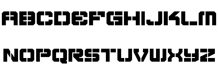 Vyper Bold Font LOWERCASE