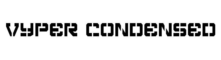 Vyper Condensed  Fuentes Gratis Descargar