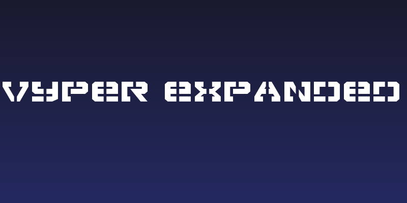 Vyper Expanded Social Header